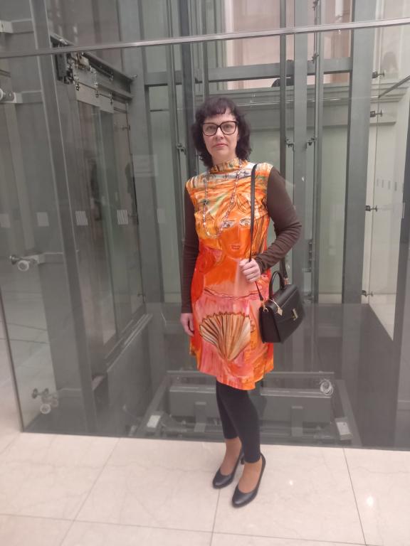 Majitelka Salonu Toscana Bc. Petra Buchtová DiS. v jednou z modelů podle mého obrazu 